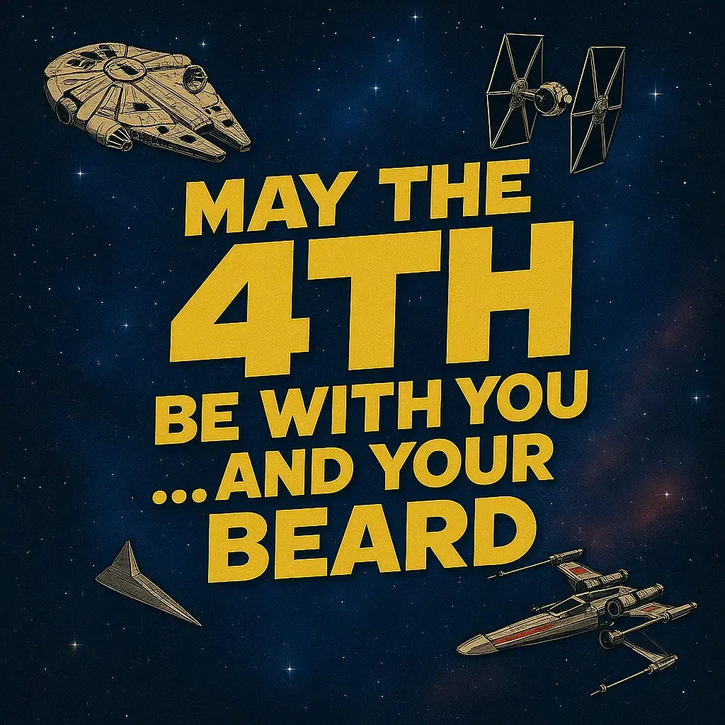 May the 4th be with you and your beard