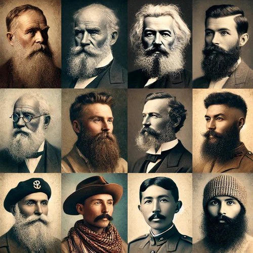 10 Bearded Legends Who Changed the World - Bearded Coast Grooming Co.