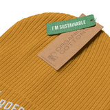 Bearded Coast Organic Cotton Ribbed Beanie - Bearded Coast Grooming Co.