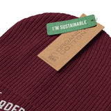 Bearded Coast Organic Cotton Ribbed Beanie - Bearded Coast Grooming Co.