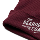 Bearded Coast Organic Cotton Ribbed Beanie - Bearded Coast Grooming Co.