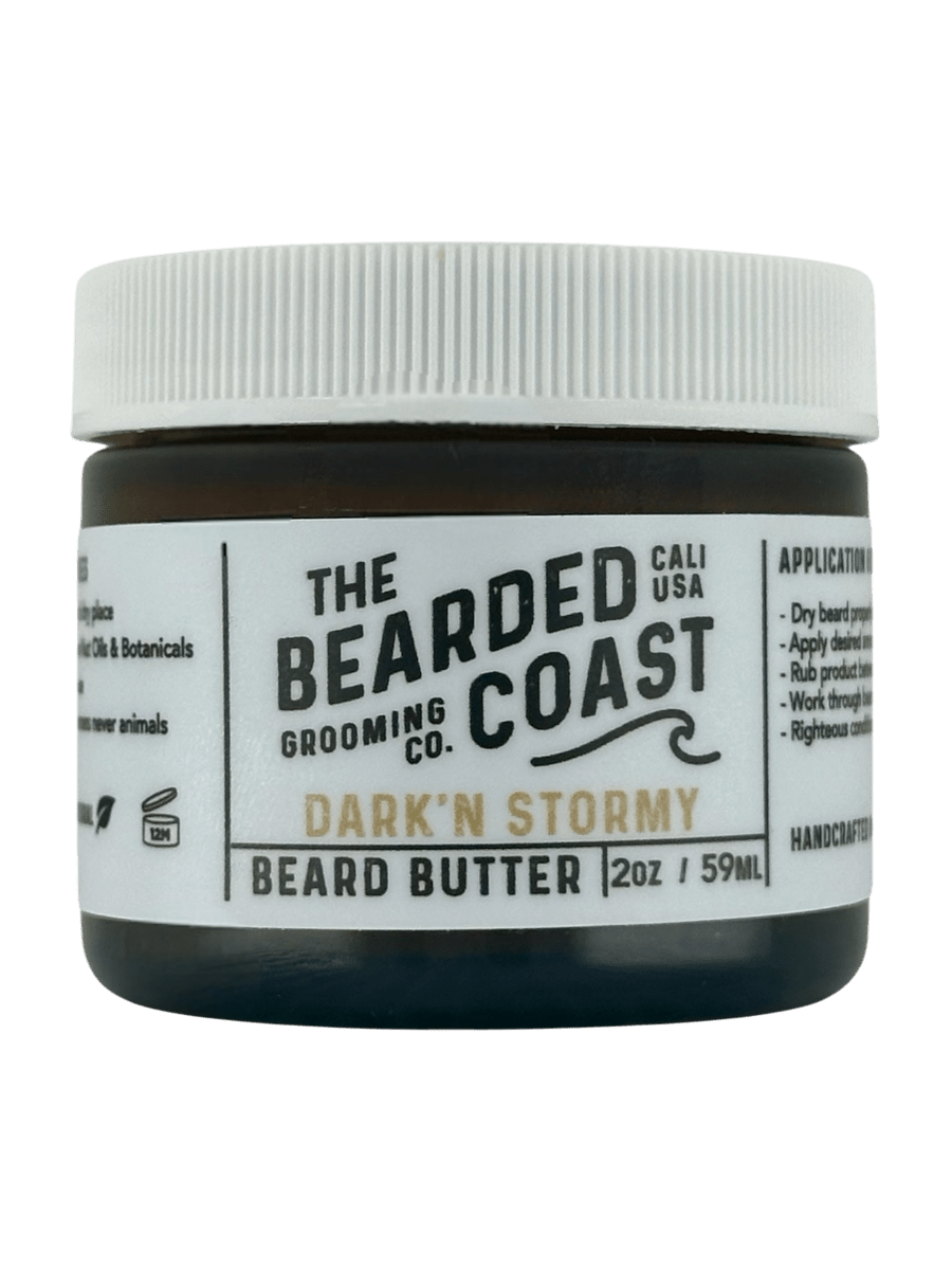 Dark and Stormy Beard Butter - Bearded Coast Grooming Co.