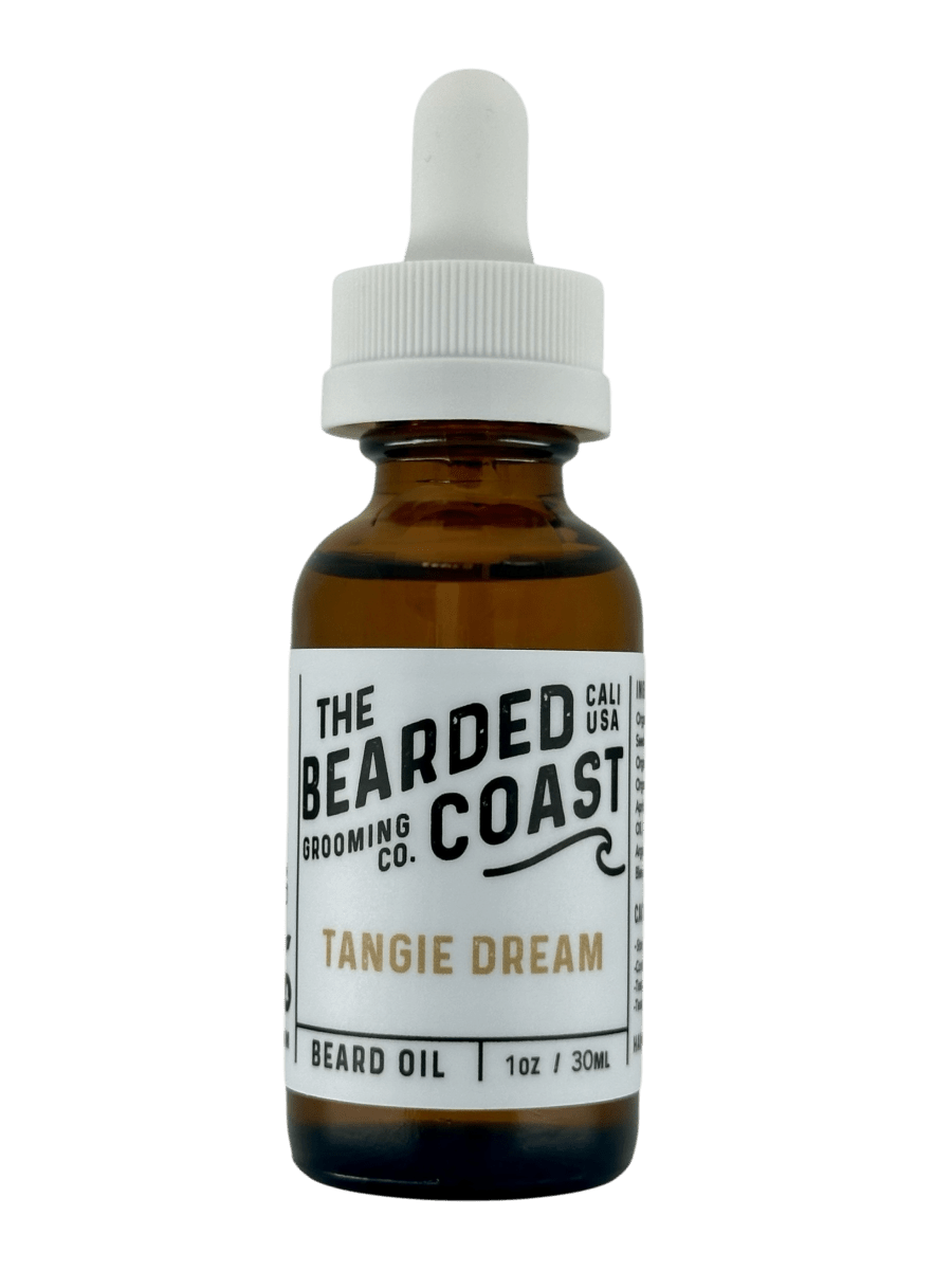 Tangie Dream Beard Oil - Tangerine, Lavender, Cedar - Bearded Coast Grooming Co.