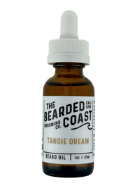 Tangie Dream Beard Oil - Tangerine, Lavender, Cedar - Bearded Coast Grooming Co.